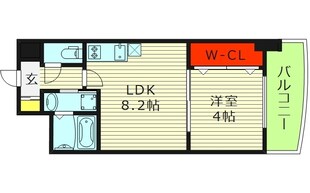 セレニテ京橋クレアの物件間取画像